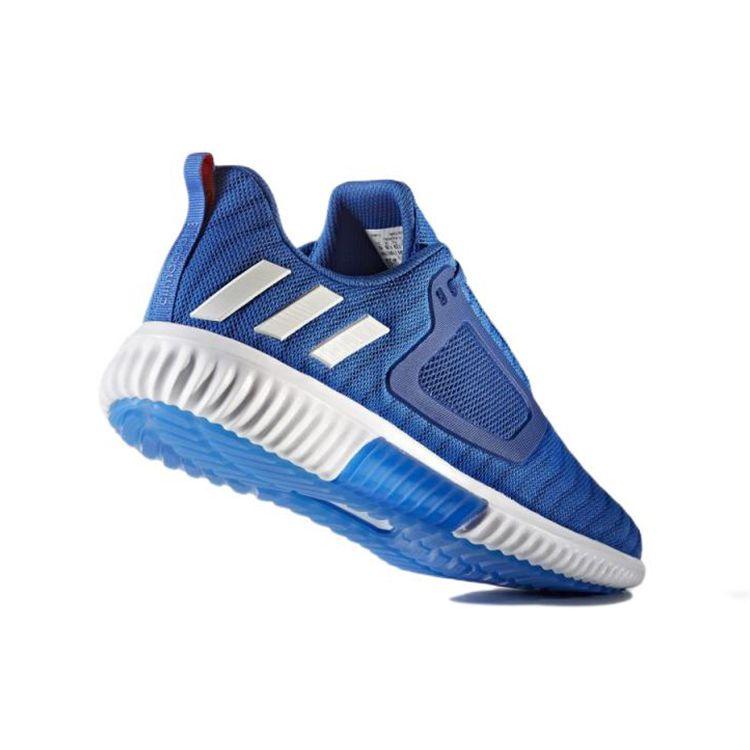 Adidas Climacool Vent Comfortable Round Toe Durable Breathable Low Top Running Shoes Men Sneaker Sky-Blue BA8982
