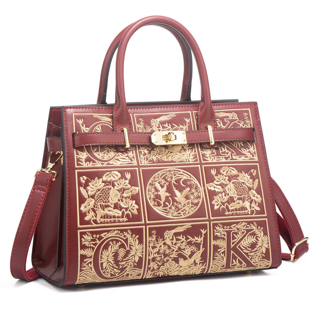 Mother's Day gift: Elegant and classy mom bag, 2024 new model, stylish women's handbag, middle-aged crossbody bag