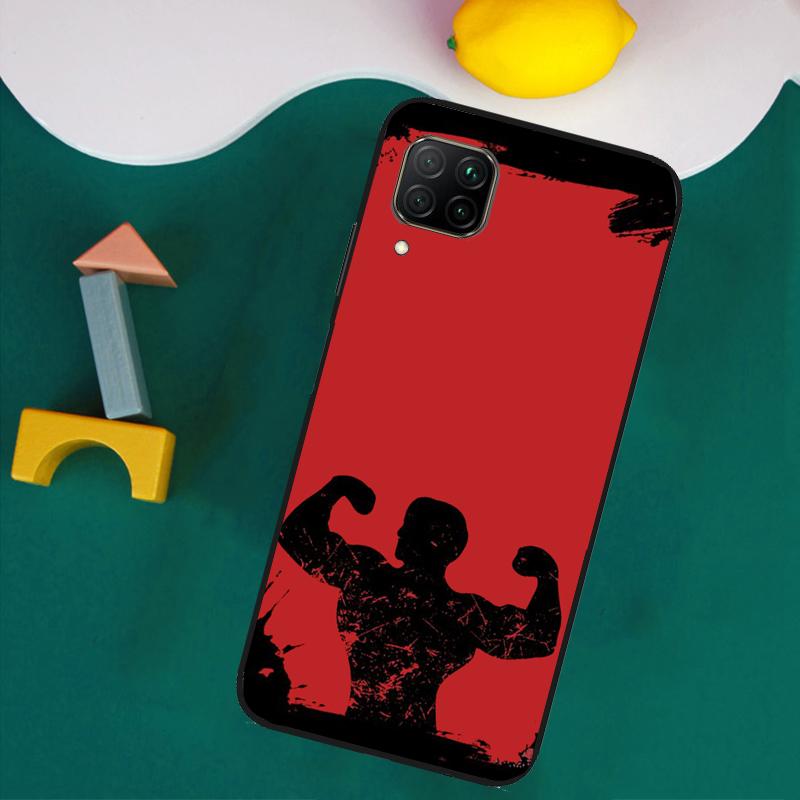 Bodybuilding Gym Fitness For Huawei Nova 8i 3i 7i 11i 12i 9 10 SE Y73 Y90 Y70 Y72 Y61 Y91 P30 P40 Lite P60 Pro Case