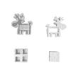 Christmas Silicone Resin Molds Christmas Reindeers Countdowns Calendar Mold Plasters Ornament Mold for Diys Home Decors