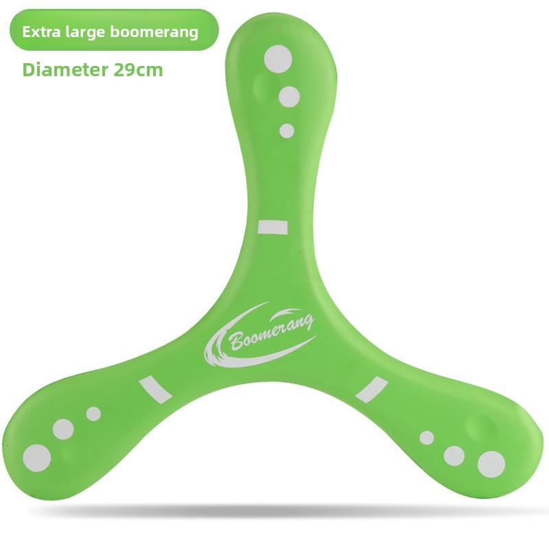 

Children s Soft Boomerang Toys Three Leaves Outdoor Flying Saucer Game Parent-child Interactive Game Sports Toys Boy Gift зелений