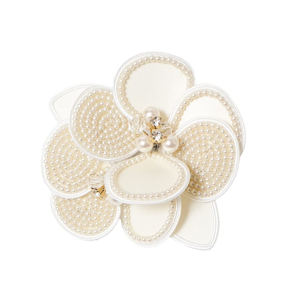 

de Corsage Pearl Wedding Formal Made in Japan Clip Safety Pin 2WAY Kindergarten Graduation Ceremony Kindergarten Entrance Ceremony [R C] (Off) CH-104