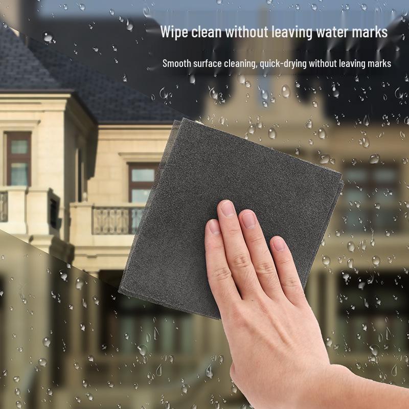 Magisches Saugfähiges Glas Tuch: Dickes, spurenloses, fleckenfreies Spiegelwischertuch für Zuhause