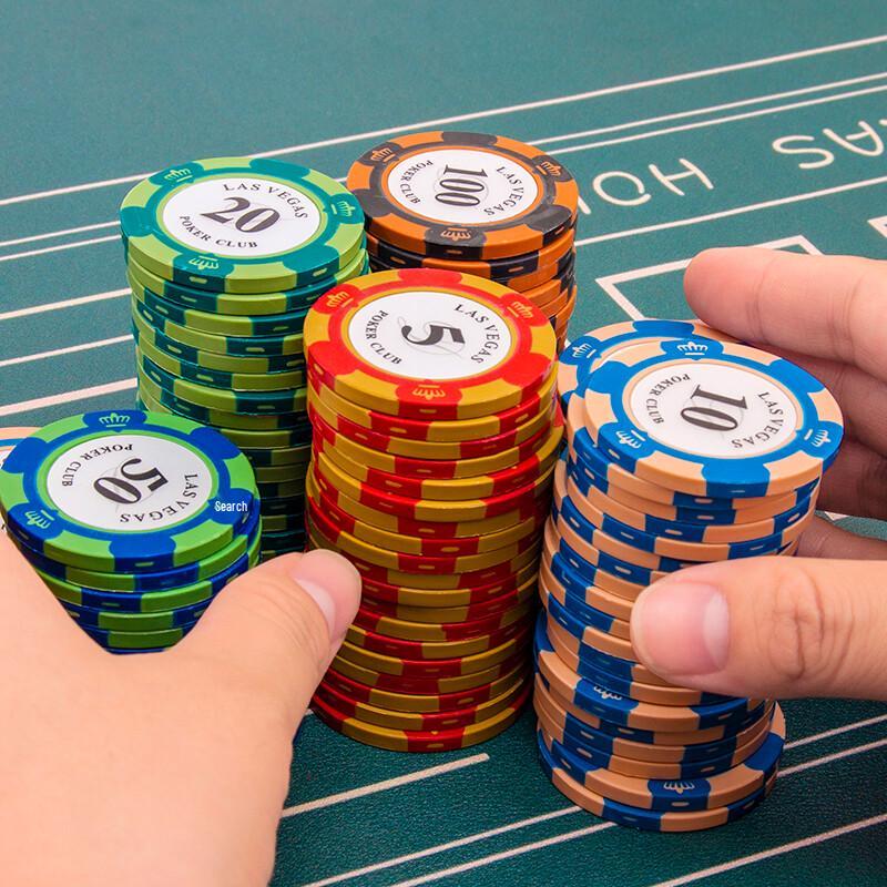 Premium Clay Poker Chips Set