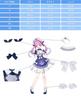 VTuber Cosplay Minato Aqua Cosplay Costume VTuber Cosplay Minato Aqua Cosplay Costume Daitenshi Aqua Minato Aqua Maid Outfit Virtual YouTuber VTuber