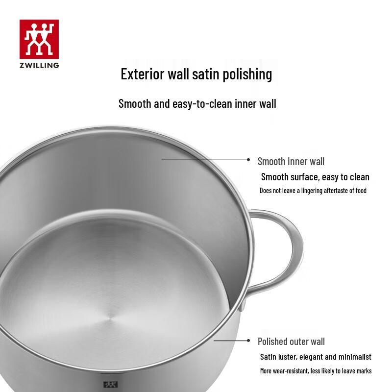 Zwilling NovaPlus Stainless Steel Deep Pot
