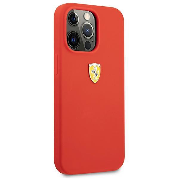 Ferrari Fessihcp13Xre Iphone 13 Pro Max6,7 Czerwony/Red Hardcase Silicone