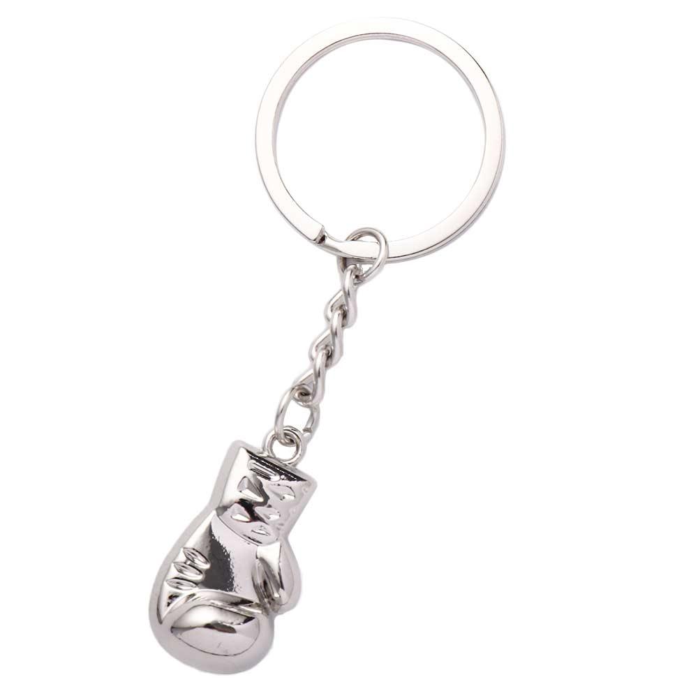 Packaging Decoration Men's Bag Charm Gift Souvenir Boxing Gloves Keychains Bag Pendants Keys Holder
