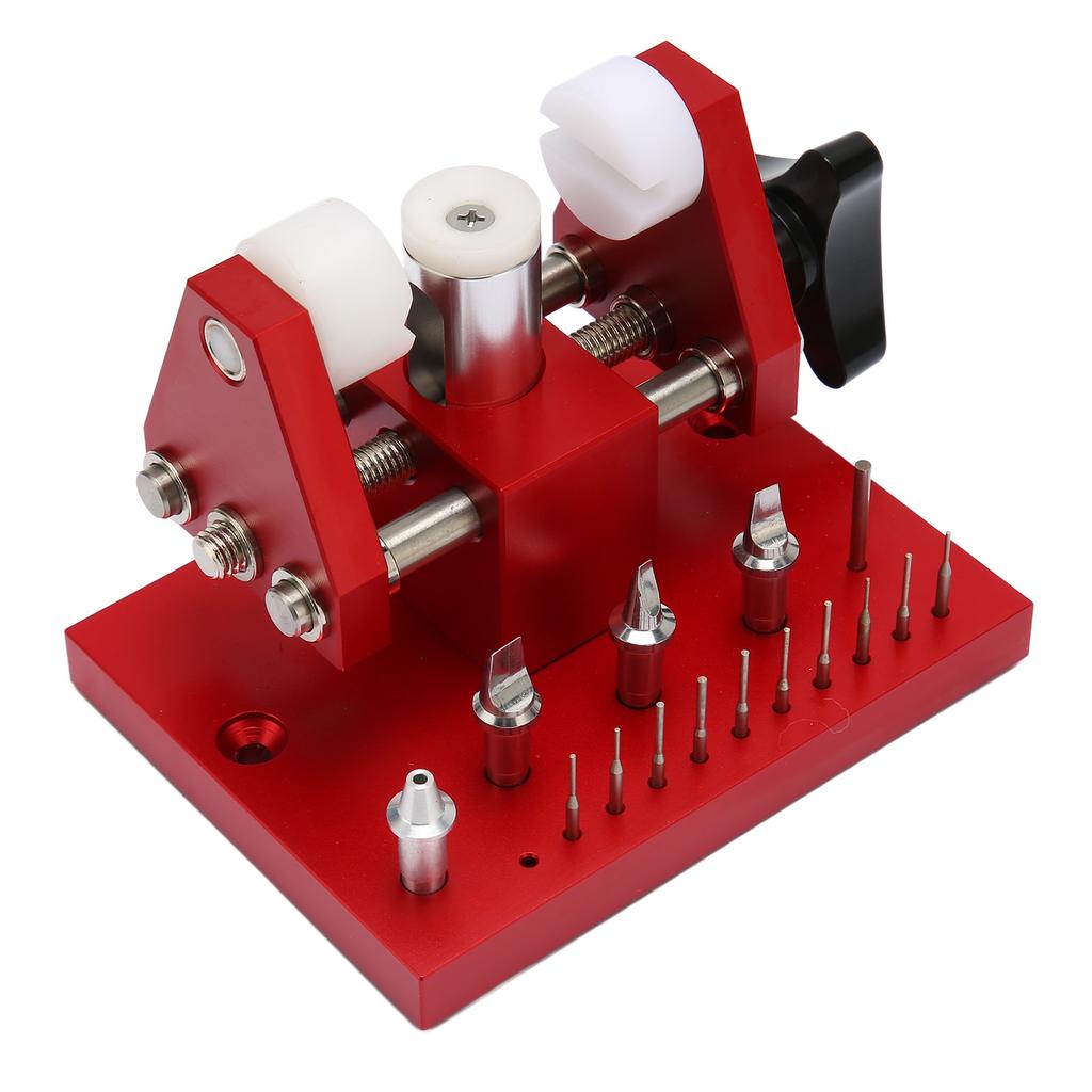 Nástroj pro otvírání zadního krytu hodinek, odstraňování článků řemínku hodinek, nastavení a montáž, údržbu