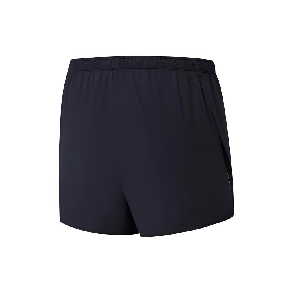 Saucony Color Block Letter Logo Print Water Resistant Casual Sports Shorts Women shorts Black SC1239112-1