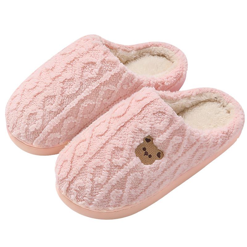Cotton Slippers Autumn and Winter 2025 New Indoor Home Non-slip Household Couple Slippers Winter Warm