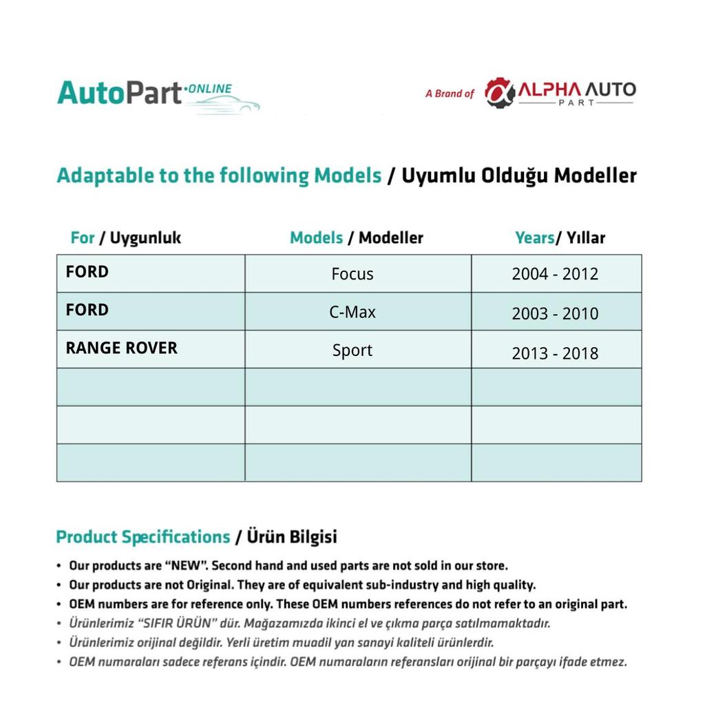 Electric Door Lock Suction Vacuum Repair Kit for Ford Focus,C-Max