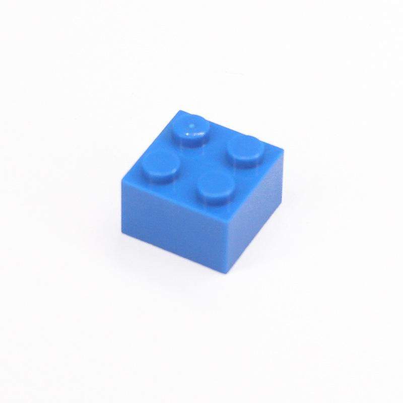 Small particle assembly building block accessories brick 2x2 basic parts toy
