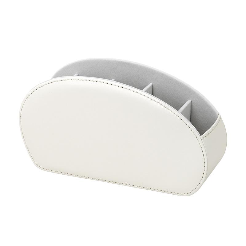 

Desktop PU Leather Storage Box Multifunctional Storage And Organizing Box