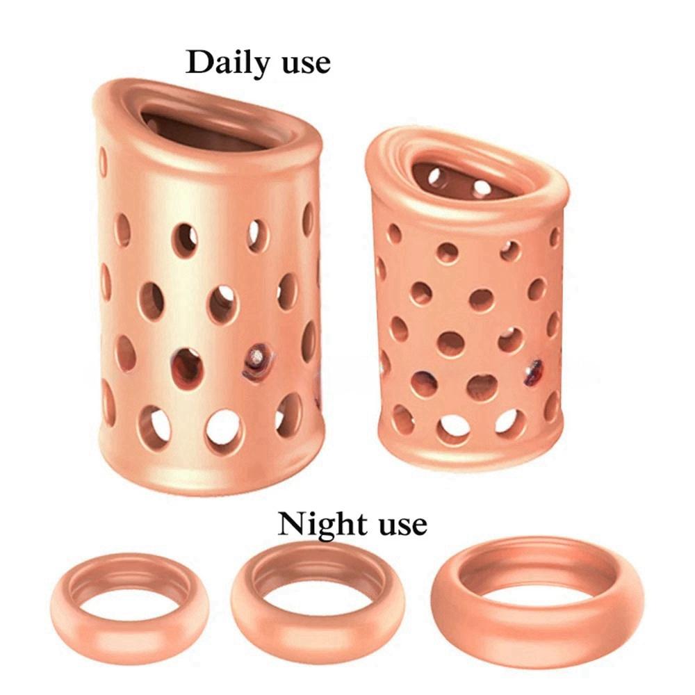 5PCS/Set Foreskin Correction for Men Sex Toys Cock Ring Breathable Penis Rings Male Chastity Device Delay Ejaculation