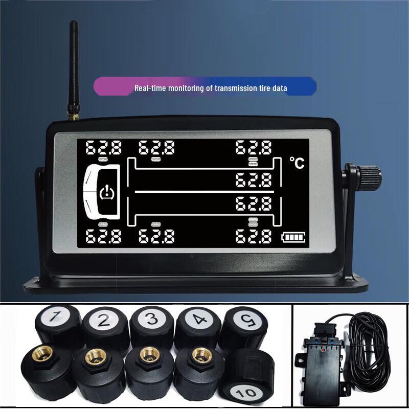 Zhandouhu 10-Wheel Truck Solar Tire Pressure Monitor