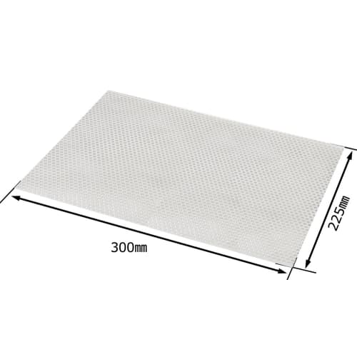 Kyuuhoukinzoku Mini Aluminum Plate Punching, 3mm Diameter x 5mm Pitch x 0.5mm x 225mm x 300mm, M524