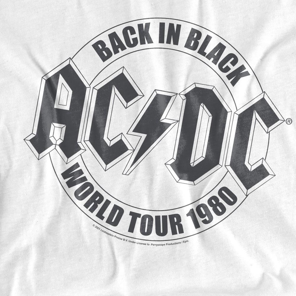 AC/DC Unisex Adult Tour Emblem T-Shirt
