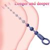 Silikon Analperlen Vibratoren Analplug Stimulator Männlicher Prostata-Stimulator Weiblicher Masturbator Analring Perlen Sexspielzeug für Erwachsene