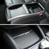 Interior Car Drink Water Cup Holder Cover Trim Zipper Rolling Curtain For BMW X5 X6 E70 E71 E72 2007-2014