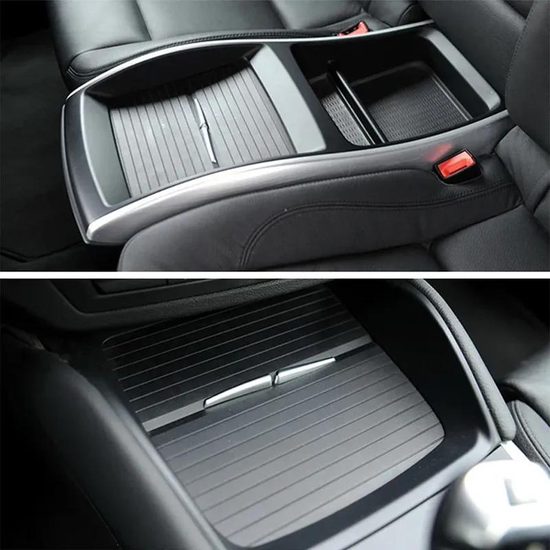 Interior Car Drink Water Cup Holder Cover Trim Zipper Rolling Curtain For BMW X5 X6 E70 E71 E72 2007-2014