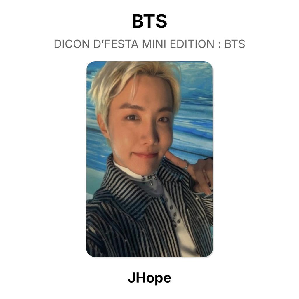 BTS DICON D’FESTA MINI EDITION : BTS Official Photocard