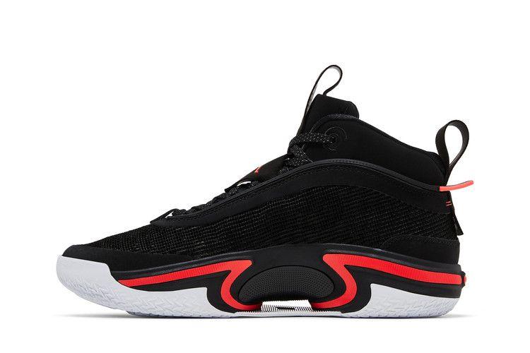 Men's Sneakers Jordan 36 PF Infrared 23 (White Sole) Black/Infrared 23