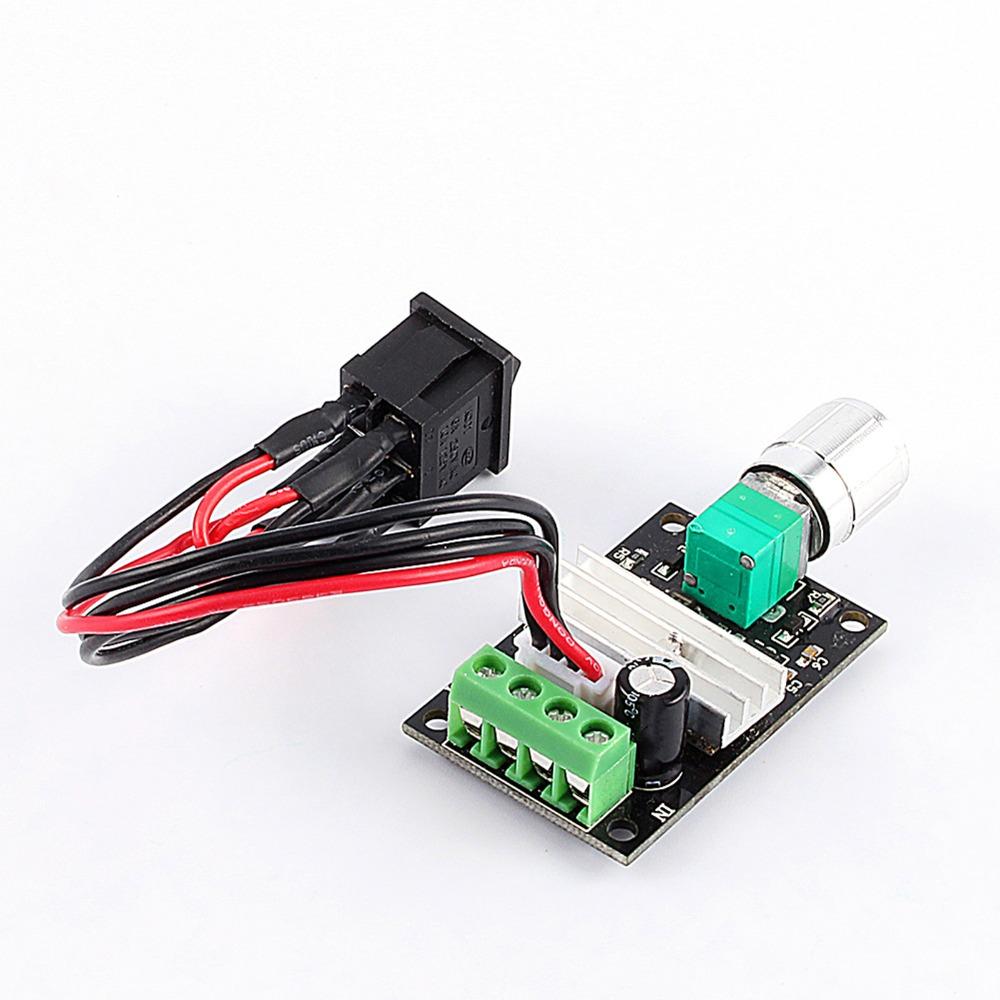 80W Power Capacity PWM Motor Controller 6‑28V Input Voltage DC Motor Driver Industrial Automation