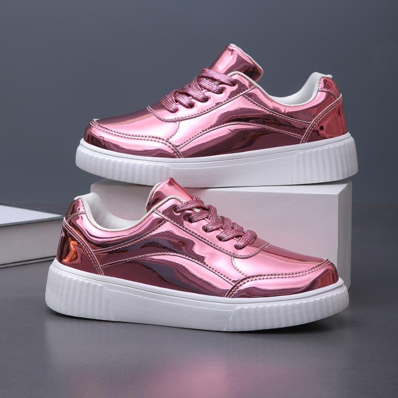 Ladies Platform Sequins Trend Fashion Board Shoes