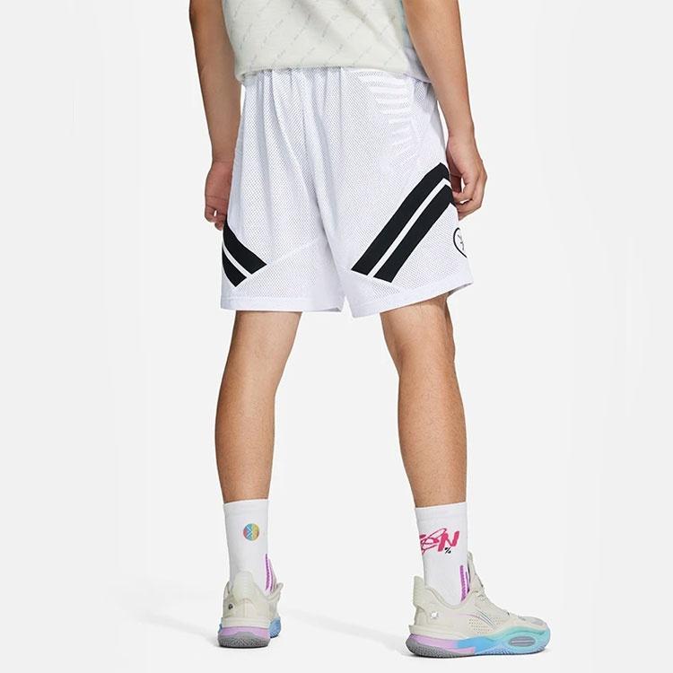 Li-Ning Li Ning Basketball Shorts Men's White AAPS039-2