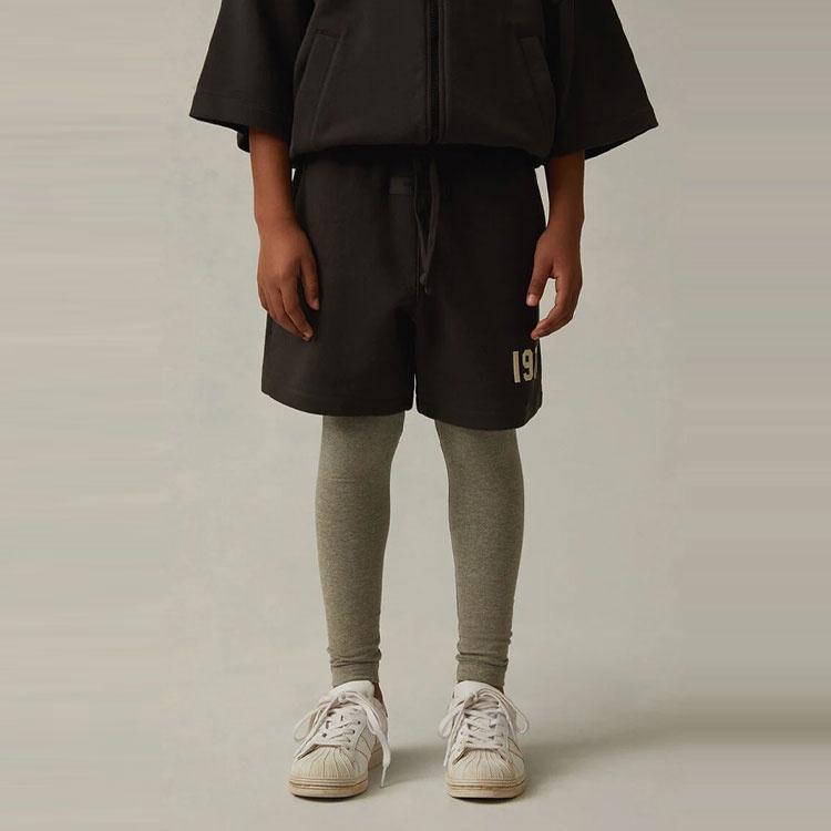 Fear of God Essentials SS22 1977 Sweatshorts 'Iron' Kids' FOG-SS22-269