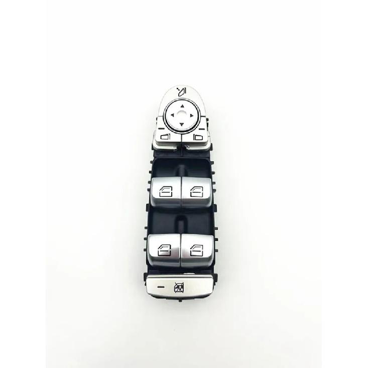 For Mercedes Benz Left Front Window Regulator Switch Pack Black W253 GLC200 GLC250 GLC300 GLC43 GLC63 A2059056811
