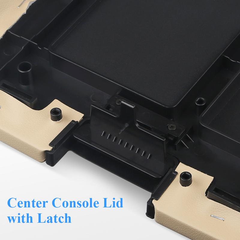 Center Console Lid Armrest Kit Cover For Chevy Silverado Suburban Tahoe Avalanche Sierra 20072008 2009 2010 2011 2012 2013