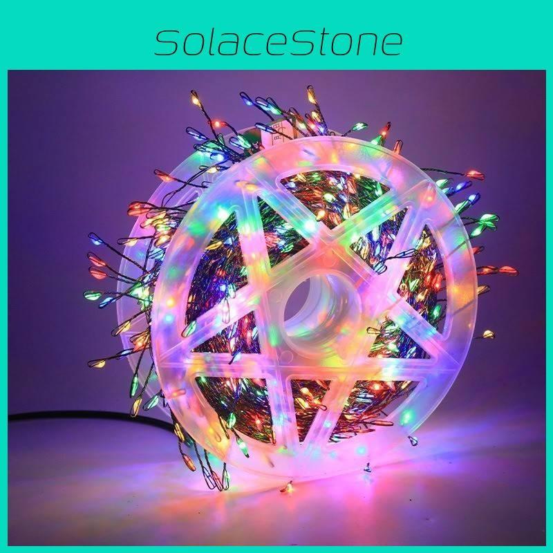 Led Christmas Lamp Copper Wire Light String Indoor And Outdoor Holiday Decor