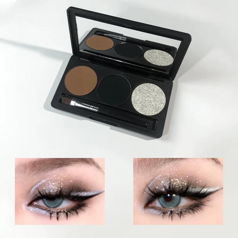 Gentle Low-Saturated Pure Pearl Monochrome Eyeshadow