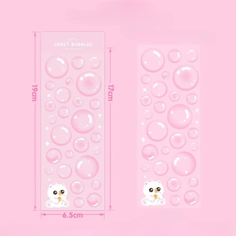 Bubble Droomland Element Sticker Sterren Decal Stickers Scrapbooking Kantoorbenodigdheden Hartjes Stickers
