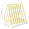 Retractable Triangular Metal Bookends Manufacturers Wholesale Simple Iron Bookends Bookends Bookstore Creative Display Bookends Shelves