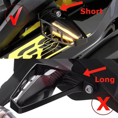 For BMW GS 1200GS LC Adventure R NineT R 1200 GS R1250GS ADV F700GS F800GS F650GSMotorcycle Turn Signal Light Shields Lamp Guard
