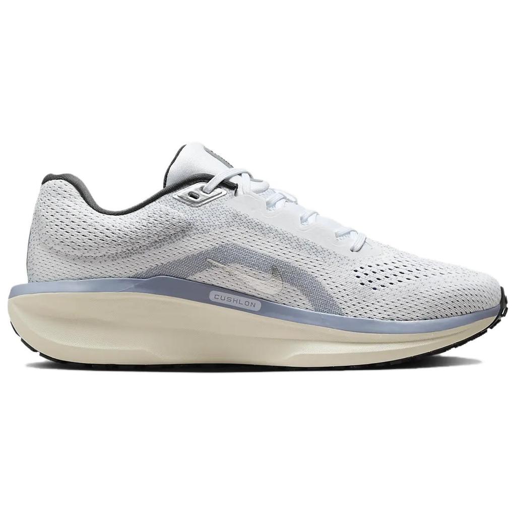 Nike Air Winflo 11 White Metallic Silver Men Sneakers Ashen-Slate Anthracite FJ9509-102