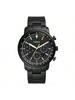 Men's Quartz Stainless Steel Three-Hand Wristwatch with Stainless Steel Case and Scratch-Resistant Glass, Model FS5413