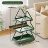 Christmas Tree Mobile Storage Cart