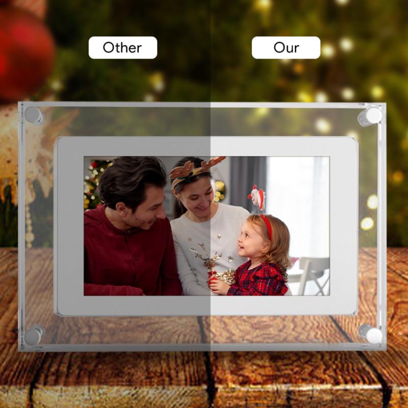 5 Inch Acrylic Digital Photo Frame 1000mAh IPS Screen Motion Frame High Definition Intelligent Electronic Album