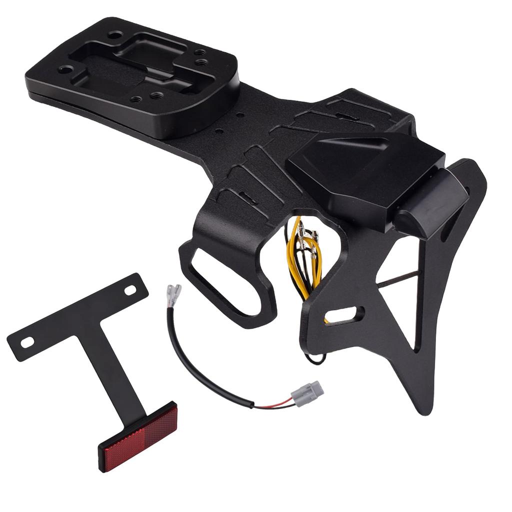 HRuizq Motorcycle Fender Eliminator Kit for Kawasaki ZX-6R (8BL-ZX636J) [2024~] - Aluminum