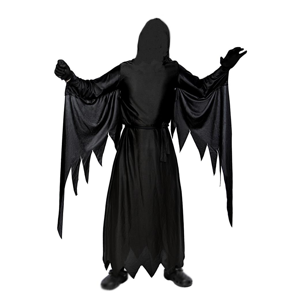 Halloween Adult And Child Clothing  Scream Ghost Dress Up Props Prom Reaper Cosplay Death Costume