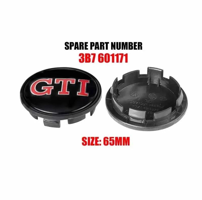 2025 Hot For Volkswagen VW R/GTI Wheel Cap Golf 4/Polo/Beetle Modified Wheel Cap with Badge Fashion Wheel Cap Advanced Automotiv