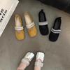 Fashion Ladies Footwear Silver Diamond Rhinestone Loafers Yellow with Crystals Comfortable and Elegant Social Popular Women's Flat Shoes