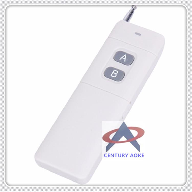 Wide Voltage Remote Control Switch (AC110V-220V) + Long-Range Remote for Water Pump / 433M.