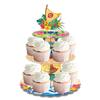 3 Tier Moana Sailing Adventure Party Cake Stand Kids Birthday Dessert Cupcake Rack Baby Shower Cake Tray Decor