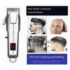 Professional Electric Hair Clipper Rechargeable Beard Trimmer Durable Haircut Trimmer  Mens