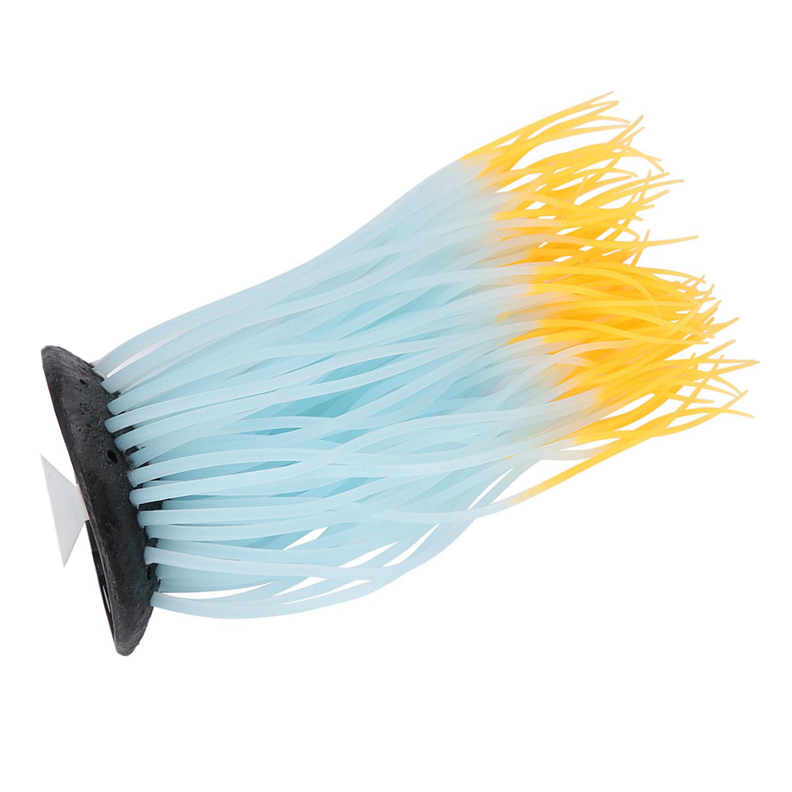 

Моделирование искусственного силикона морской анемон коралловый орнамент для декора аквариума Orange